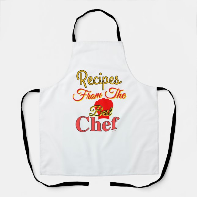 Recipes From The Best Chef Apron (Front)