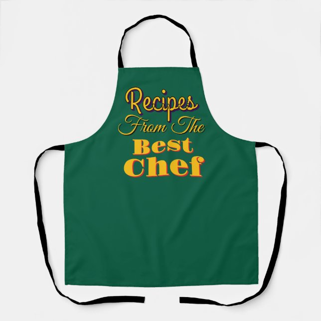 Recipes From The Best Chef Green  Apron (Front)
