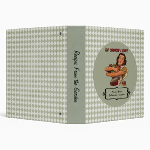 Recipes From the Garden Custom Personalized Binder