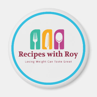 Recipes with Roy Refrigerator Magnet