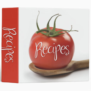 recipes (wooden spoon) binder
