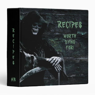 Recipes Worth Dying For Grim Reaper Binder