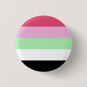 Recipromantic Pride Flag 1 Inch Round Button