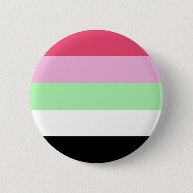 Recipromantic Pride Flag 2 Inch Round Button (Front)