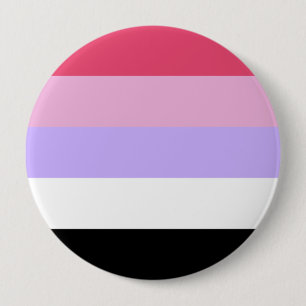 Reciprosexual Pride Flag 4 Inch Round Button