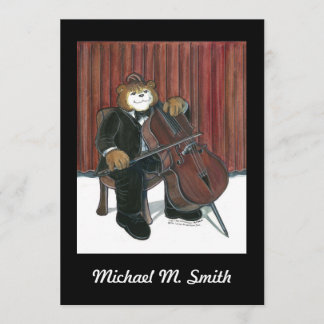 Recital Invitation - Cello