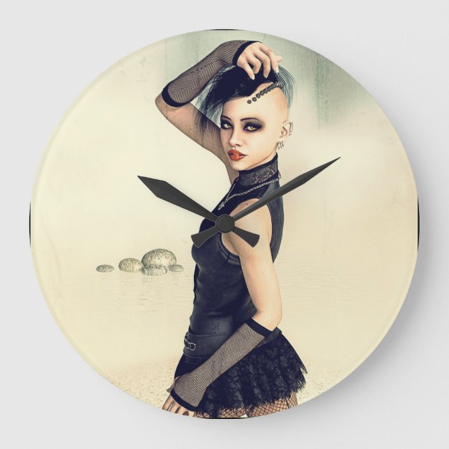 Reckless Large Clock (Front)