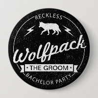 Reckless Wolfpack Bachelor Party Groom Name