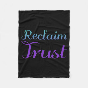 Reclaim Trust Suicide Prevention Awareness Premium Fleece Blanket