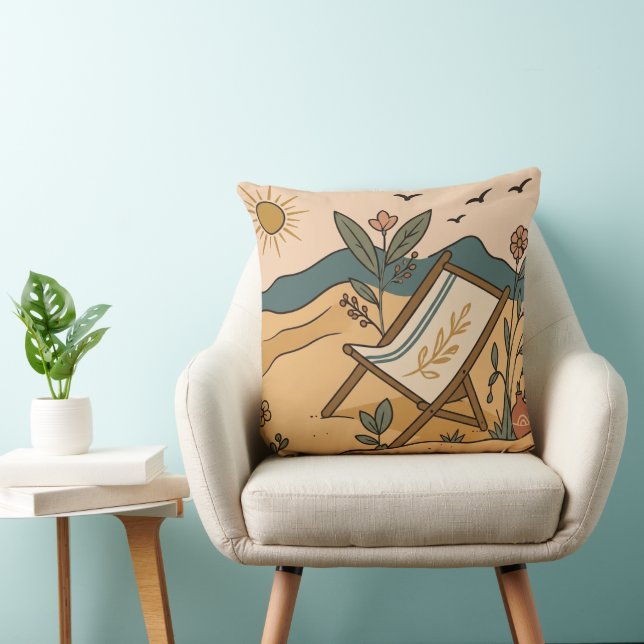 Reclaim Your Time Throw Pillow (Chair)