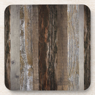 Reclaimed Wood Rustic Barn Board Vintage Wood  Coaster