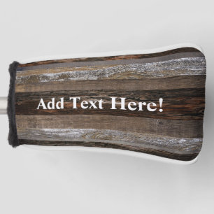 Reclaimed Wood Rustic Barn Board Vintage Wood Golf Head Cover