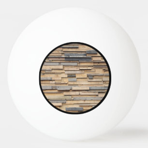 Reclaimed Wood, Sustainable Material Ping Pong Ball