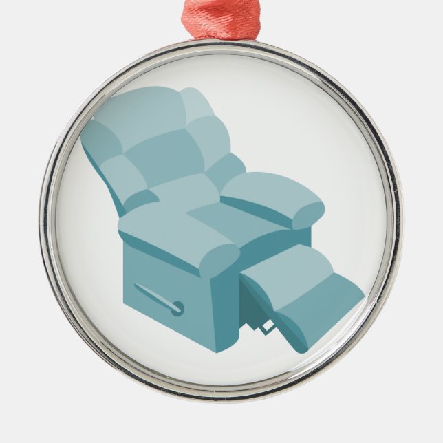 Recliner Metal Ornament (Front)