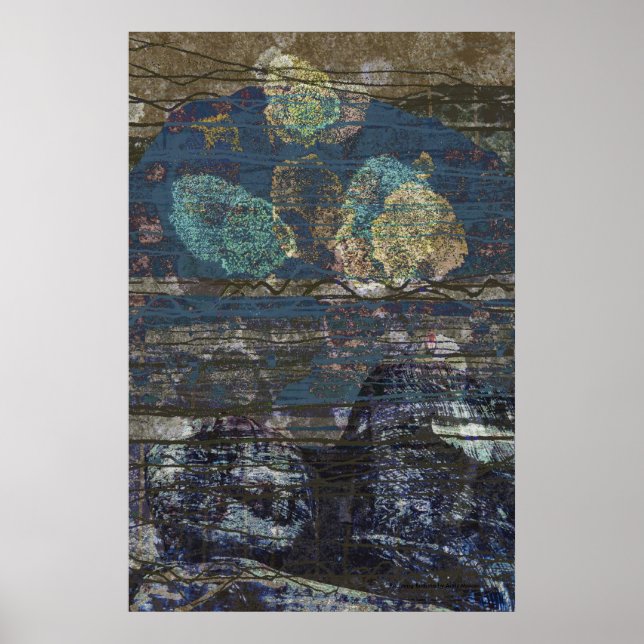 "Reclining Buddha" Canvas Poster (Front)