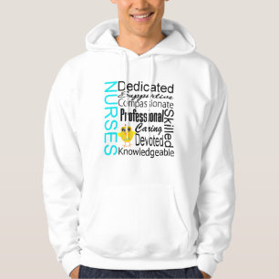 Recognize a Nurse: Nurses Recognition Collage Hoodie