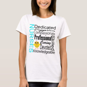 Recognize a Nurse: Nurses Recognition Collage T-Shirt