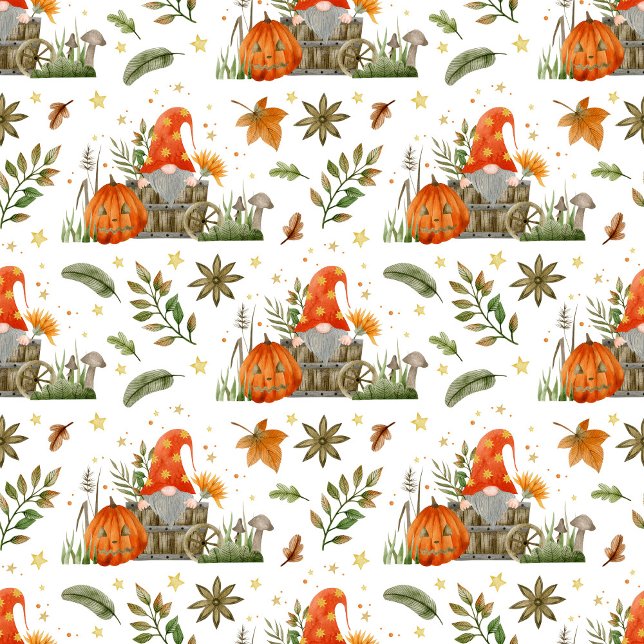 Récolte d'automne avec Gnomes Thanksgiving Nappe (Créateur téléchargé)