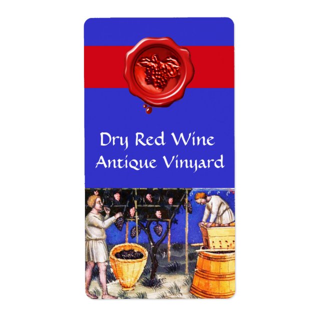 RÉCOLTE DE VIGNE VIERGE AVEC BARREAUX DE VIN ROUGE (Devant)