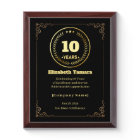 10 ans de service - Cadeau d'appréciation personna