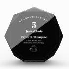 Employé 5 ans de service Logo personnalisé