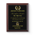 Freemason Certificat d'appréciation