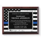 Police Années Service Bleu Police