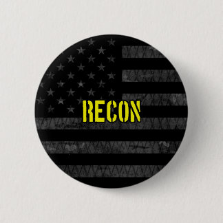 Recon Subdued American Flag 2 Inch Round Button