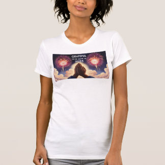 "Reconnaissant d'être vivant en 2025" TShirt