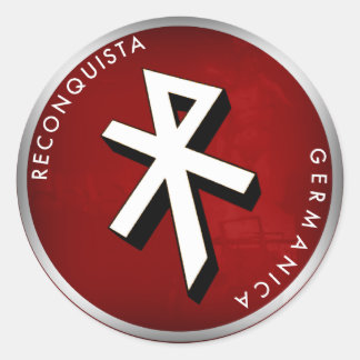Reconquista Germanica Classic Round Sticker