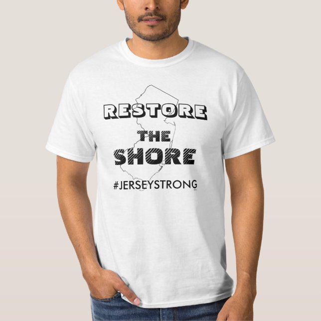 RECONSTITUEZ LE RIVAGE - T-SHIRT DU JERSEY (Devant)
