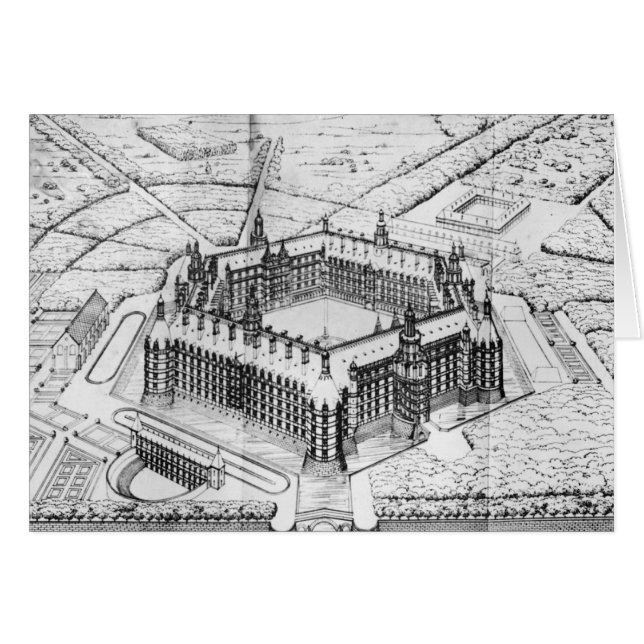 Reconstruction d'abbaye de Theleme (Devant horizontal)