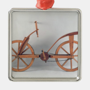 Reconstruction of da Vinci's design Metal Ornament