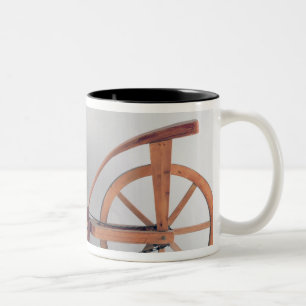 Reconstruction of da Vinci's design Two-Tone Coffee Mug