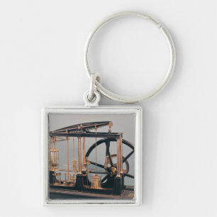 Reconstruction of James Watt's steam engine Keychain