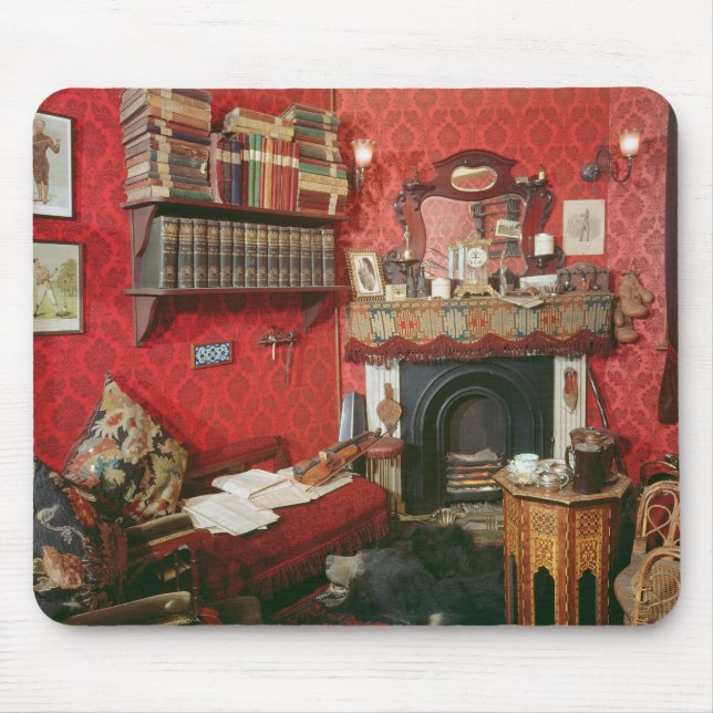 Reconstruction of Sherlock Holmes's Room Mouse Pad (Front)