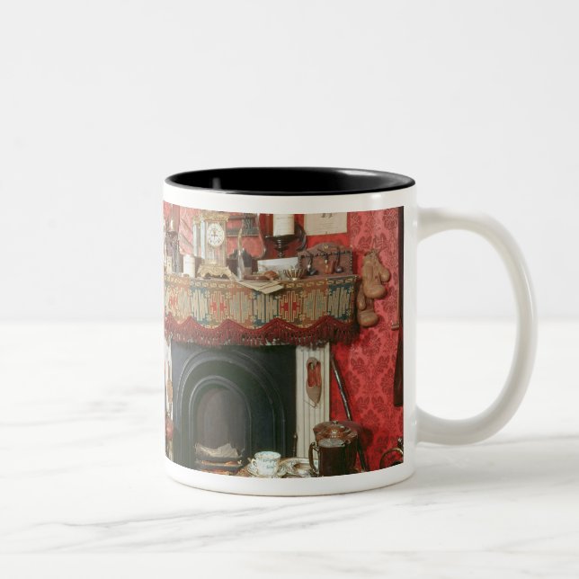 Reconstruction of Sherlock Holmes's Room Two-Tone Coffee Mug (Right)