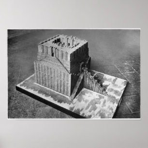 Reconstruction of the Tower of Babel Poster