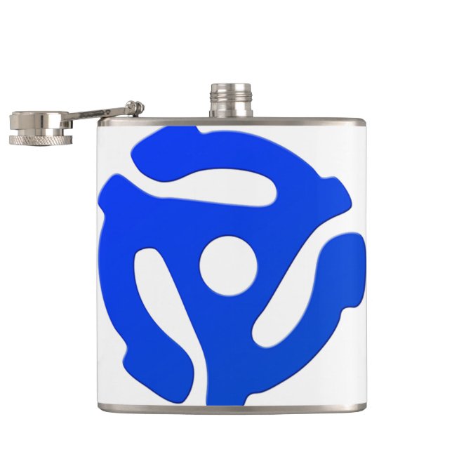 Record Adapter Hip Flask (Opened)