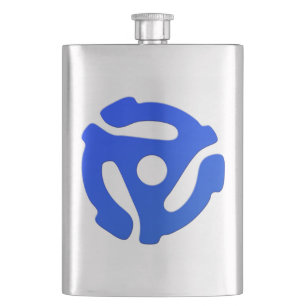 Record Adapter Hip Flask