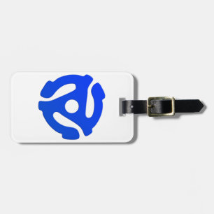 Record Adapter Luggage Tag