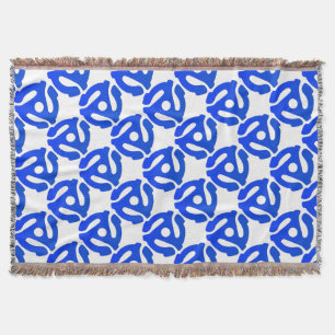 Record Adapter Throw Blanket