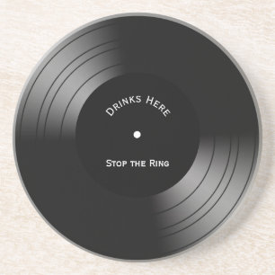 Record Album Novelty Personalized Coaster
