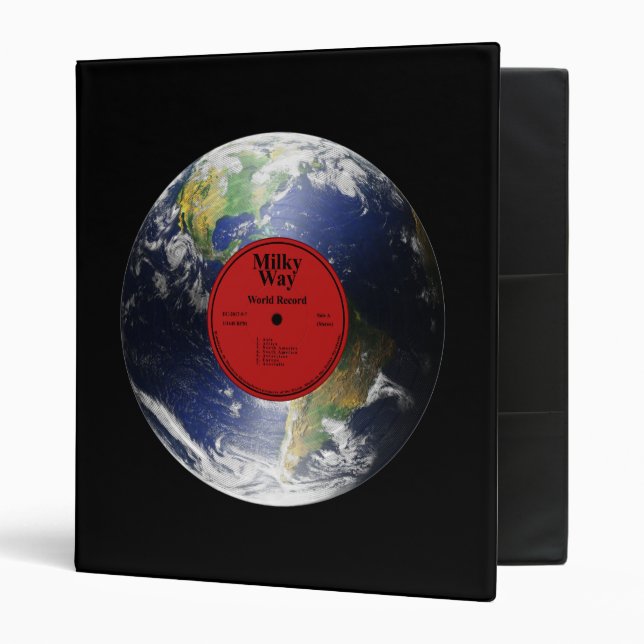 record du monde - classeur (Devant/intérieur)