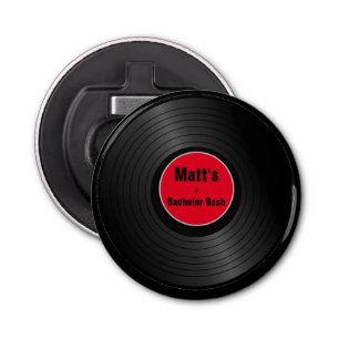 Record Personalized  Bottle Opener