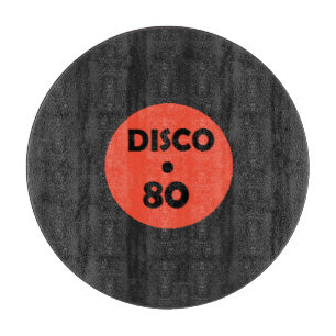 Record Plate Cutting Board Dance Music Party