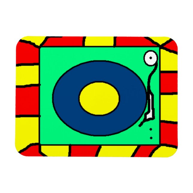 Record Player magnet (Horizontal)