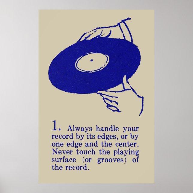 Record Player Poster (Front)