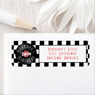 Record Player Rock N Roll Themed Birthday Party