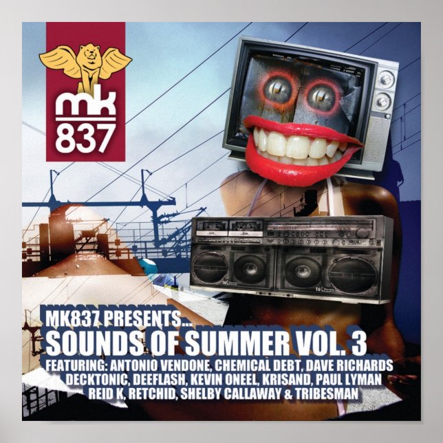 Record Sleeve Proof: Sounds of Summer 3 Poster (Front)